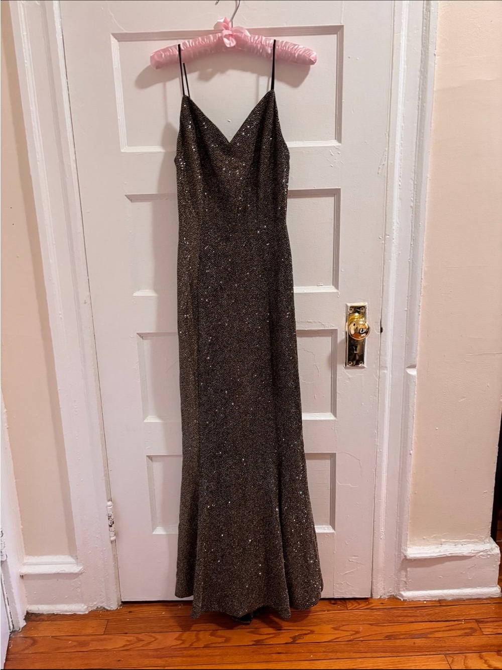Panoply Dress 14105 Ombre Sequin Velvet Gown. Size s. Prom. Marmalade Dress